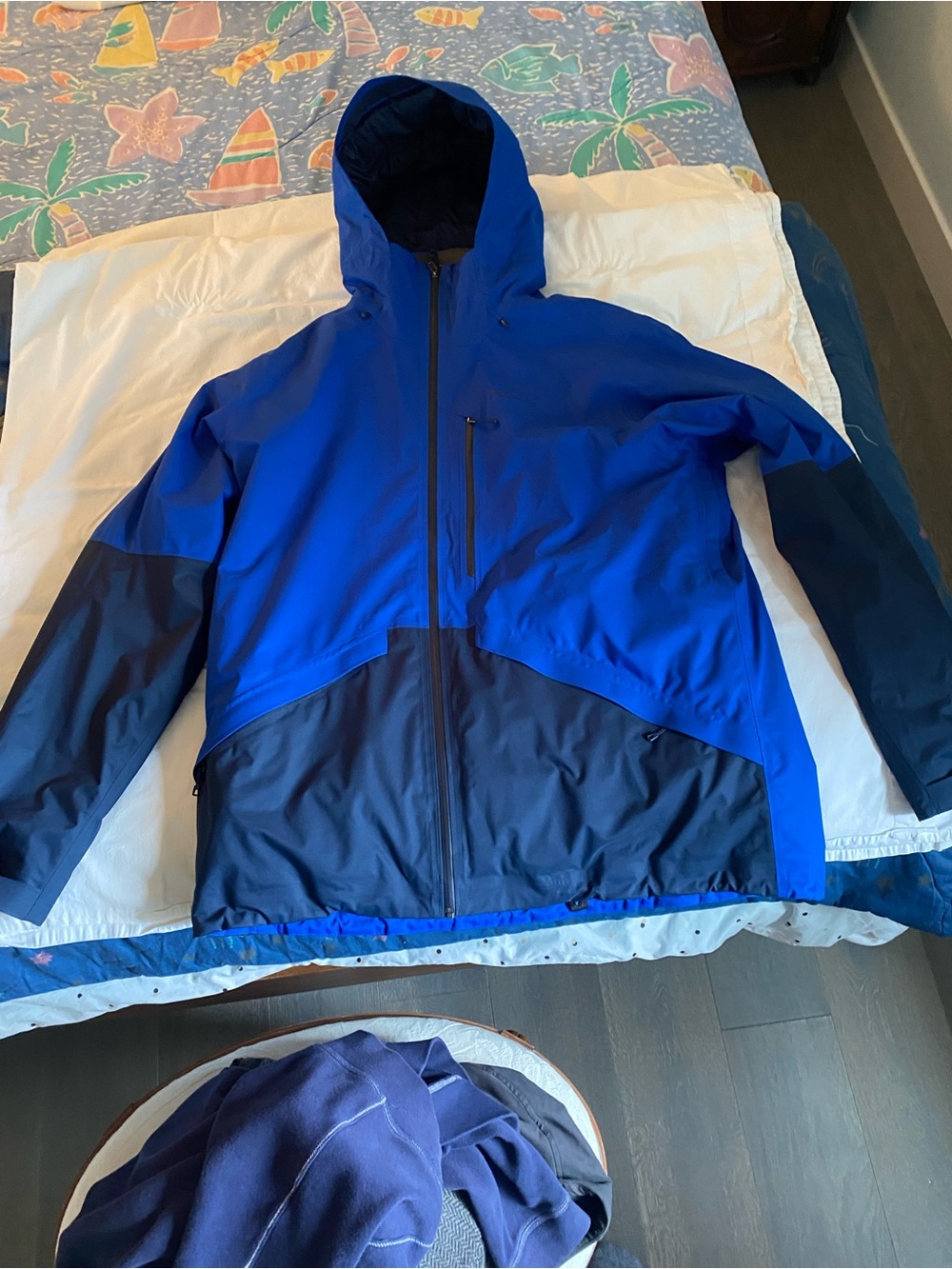 Patagonia Blue and Navy Ski/Snowboard Jacket